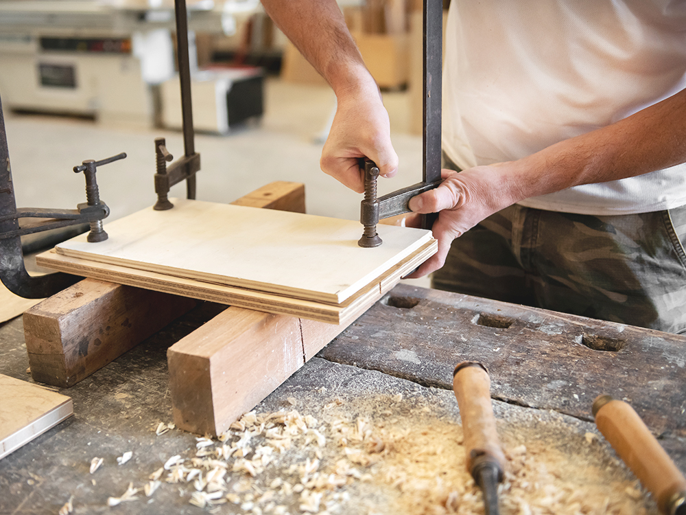 木工製作作業