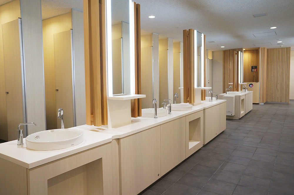 製作事例トイレ洗面台